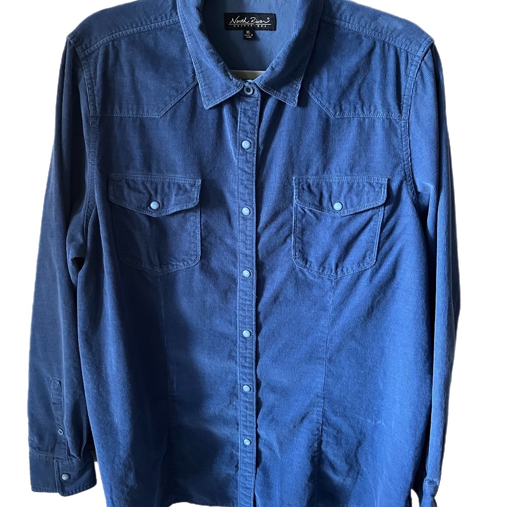 Women’s Western snaps Corduroy Top Blouse Shacket North Rivers